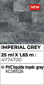 Revêtement de piscine en PVC armé CGT ALKOR AQUASENSE SIGNATURE 3D de couleur Gris imperial